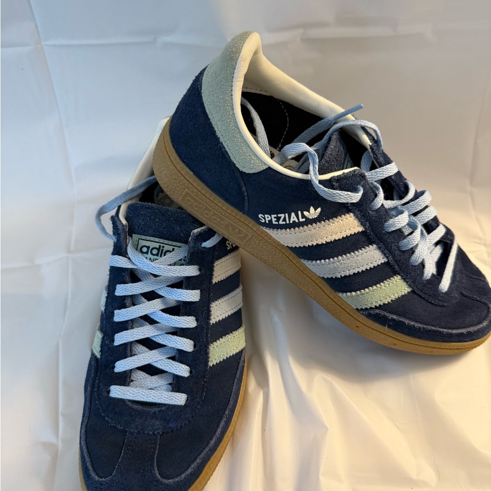 Adidas Spezial Navy and Cream Sneakers